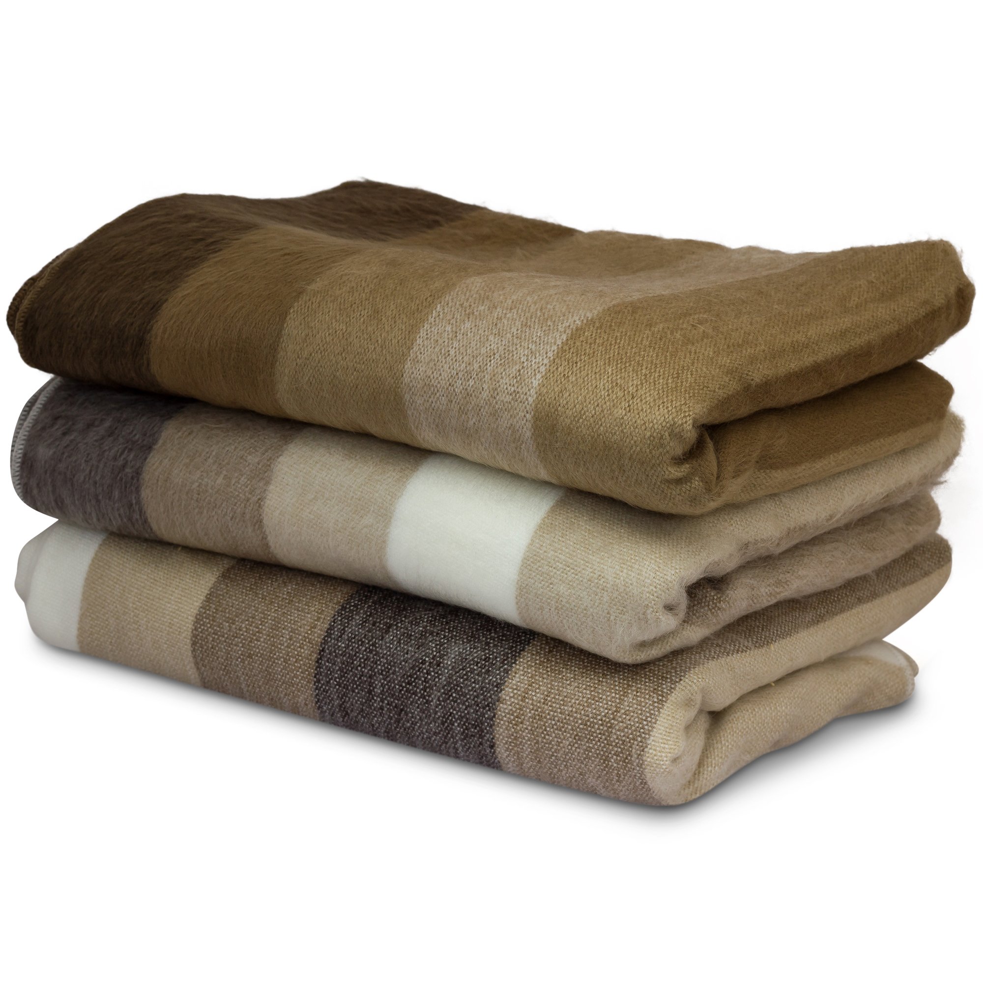 Tumia LAC Super soft blanket/throw Single Bed Size. Beige.
