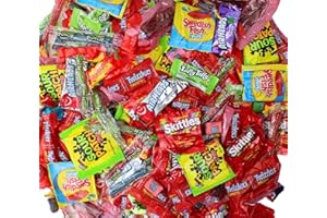 Pinata Candy Mix, Bulk Assorted Candy Variety Pack, Mixed Big Bag Candy, Bulk Bag Candy-Individually Wrapped Party Mix Piñata Candy - By Queen City Candy Cave (Fruity Mix, 4 Pound)