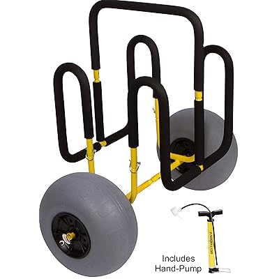 Suspenz Double-Up SUP Beach Cart with Balloon Wheels