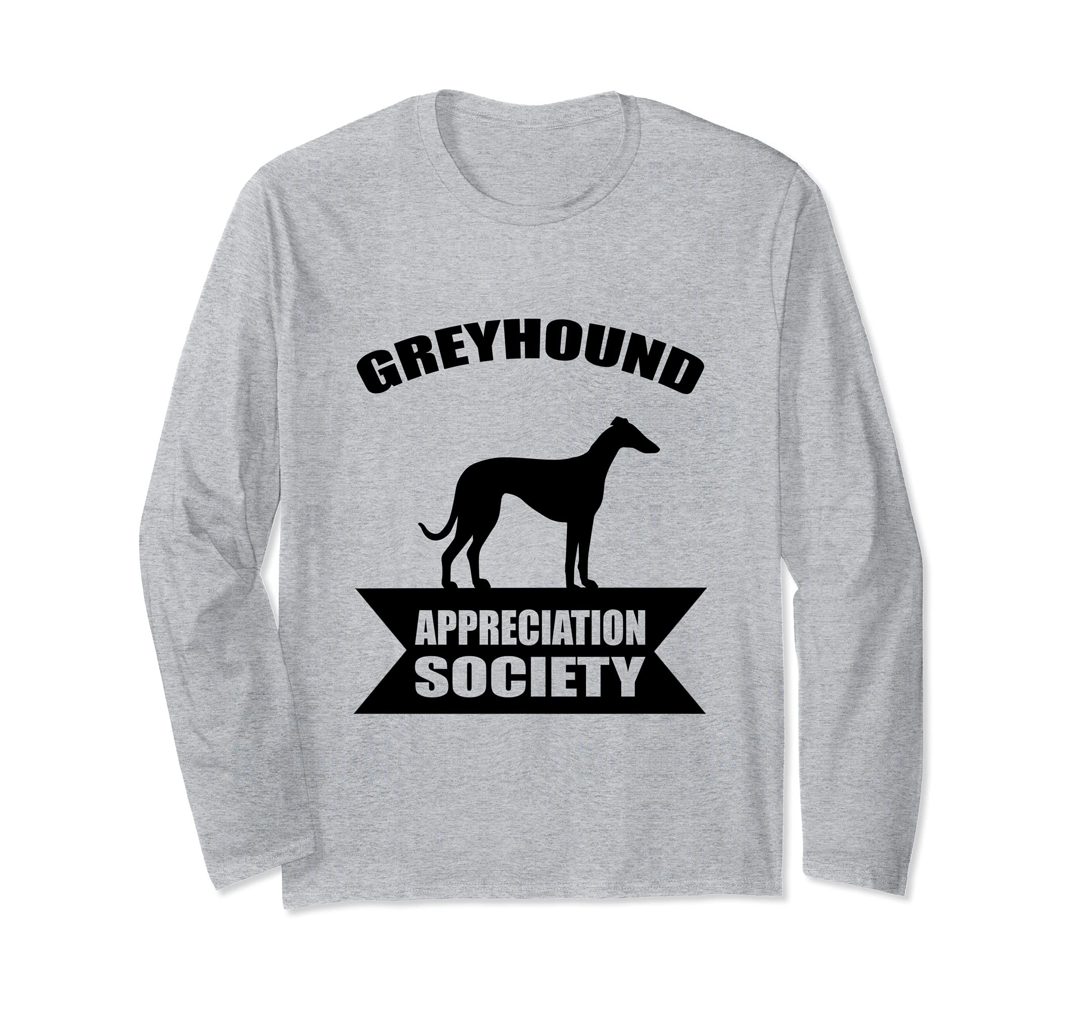 Greyhound Dog Long Sleeve T-Shirt