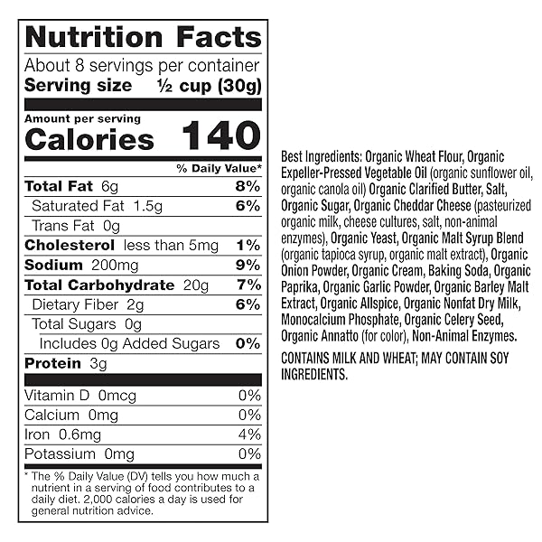 ANNIE’S ORGANIC ASSORTED CRACKERS AND PRETZELS SNACK MIX, 9 OZ