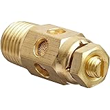 Dixon SCM28 Brass Air Hose Fitting, Speed Control Muffler, 1/4" NPT Male