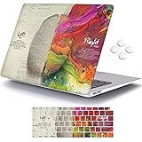 iCasso MacBook Air 13 Inch Case 2020 2019 2018 Release A2179/A1932 with Retina Display Touch ID, Durable Hard Plastic Shell C