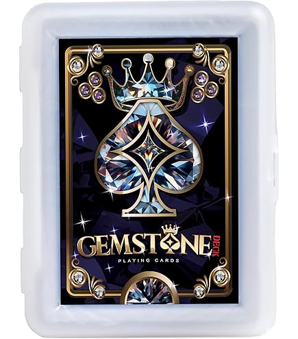 Amazon.com: Hoyle Waterproof, Clear Plastic Playing Cards (ONE