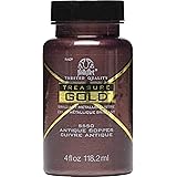 FolkArt Treasure Gold Brilliant Metallic Paint, 4 oz, Antique Copper