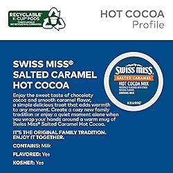 Swiss Miss Salted Caramel Hot Cocoa, Keurig Single