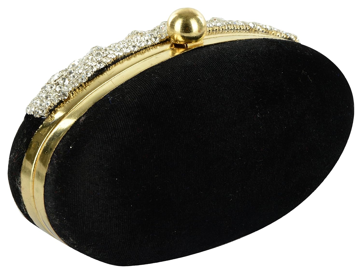 tooba women's crystal egg box clutch