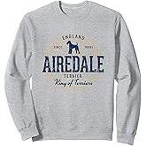 Vintage Airedale Terrier Retro Sweatshirt