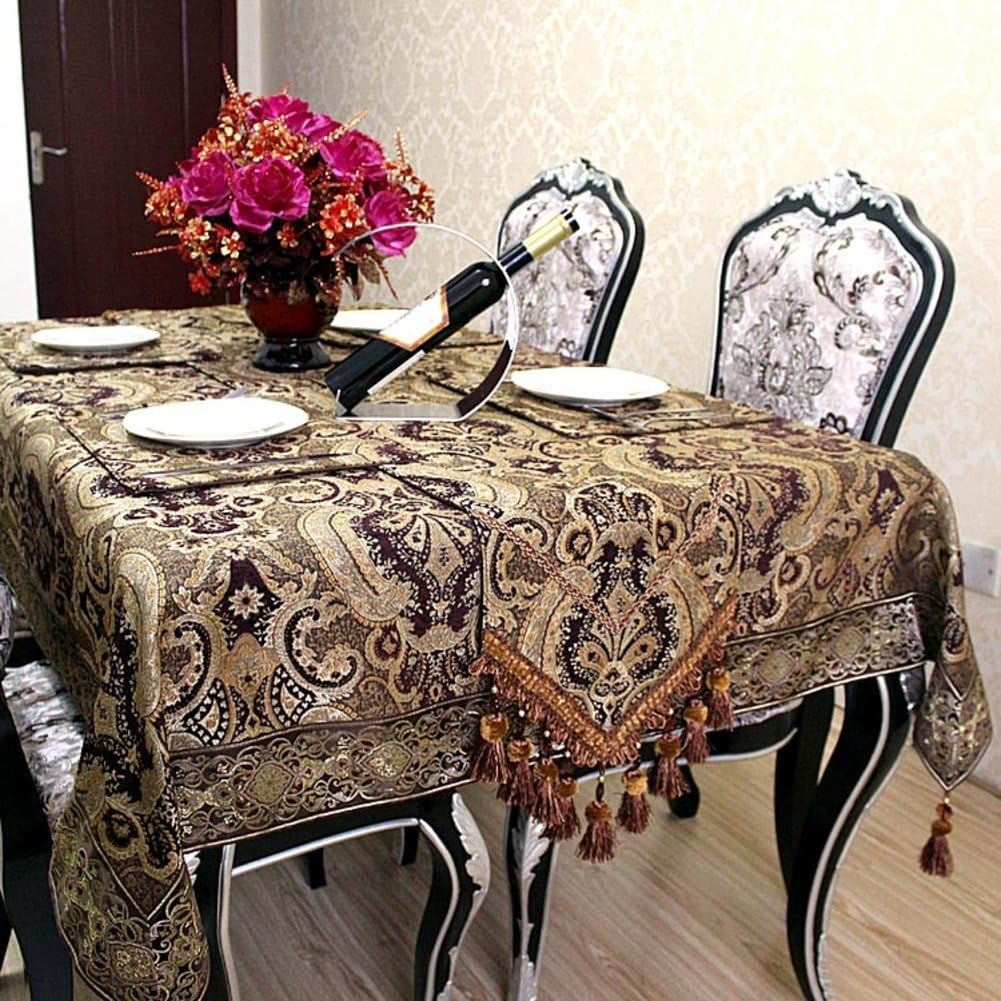 Europeanstyle luxury cloth/ luxury chenille table cloth