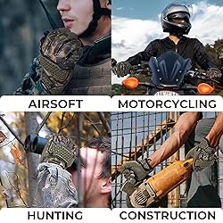 HANDLANDY Utility Mechanics Work Gloves with