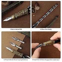 Joi-Fun Handmade High Borosilicate Glass Dip Pen