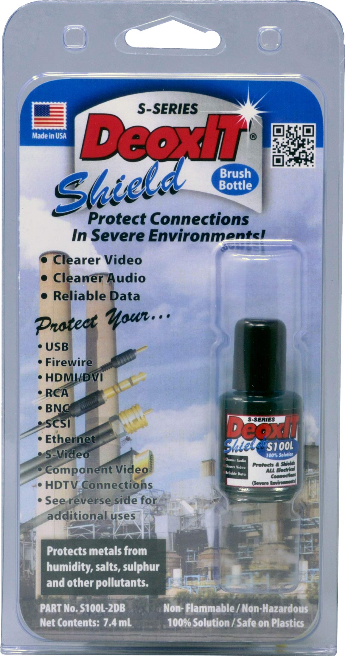 CAIG Laboratories DeoxIT SHIELD Liquid, brush
