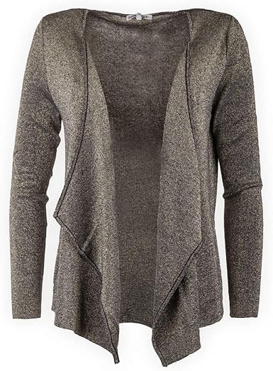 Best Mountain Gilet En Lurex Col Chale Femme Amazon Fr Vetements Et Accessoires