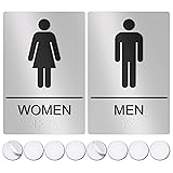 ASSURED SIGNS Restroom Signs, Bathroom Sign For
