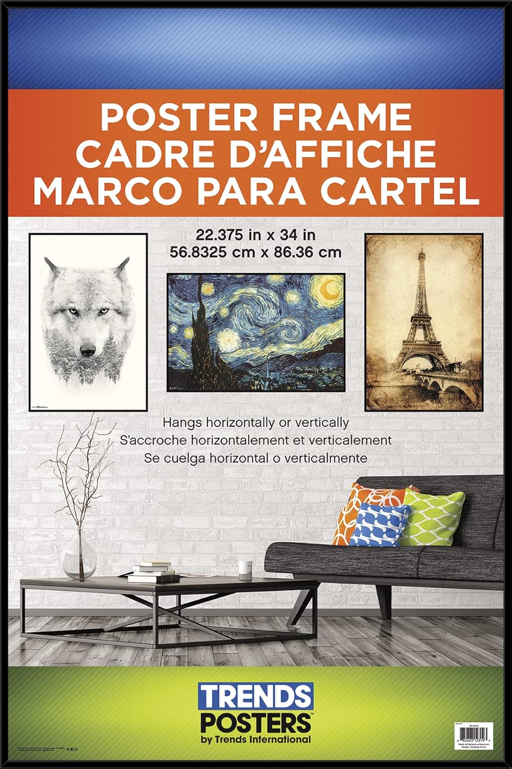 Wall Décor - Trends International Black Poster Frame - 22.375