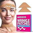 Akissos Wrinkle Patches 160 PCS Face Lift Tape DIY Multifunction Comfort Smooth Skin Solution for Forehead, Eyes 11 Lines, Crow’s Feet, Laugh Lines, Neck & Face Overnight