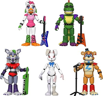 fnaf security breach action figures