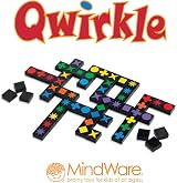 MindWare Qwirkle Game - Colorful Tile Matching Strategy Family Board Game view 7