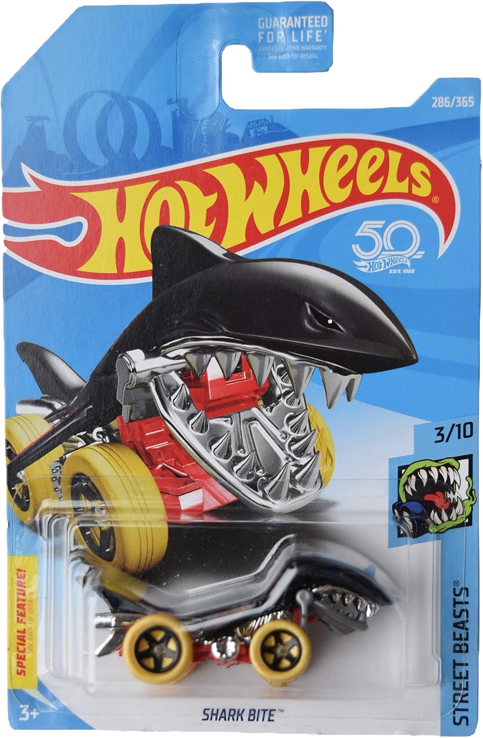 Amazon.com: Hot Wheels Shark Bite 286/365, Black: Toys & Games