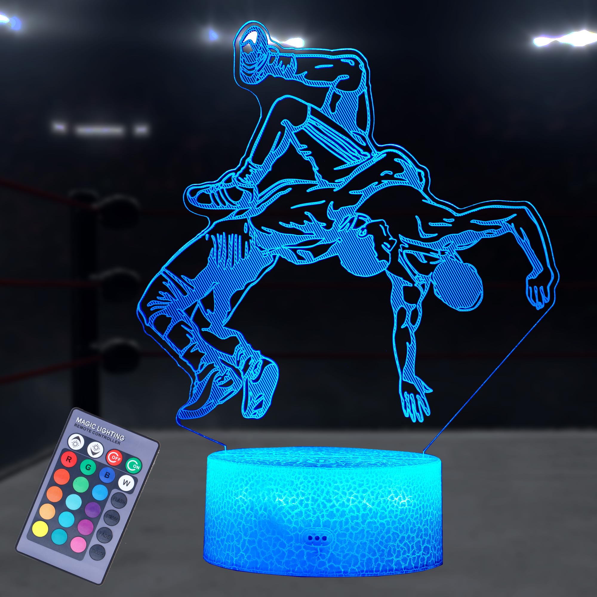 POSSHE Wrestling Night Light, Wrestler