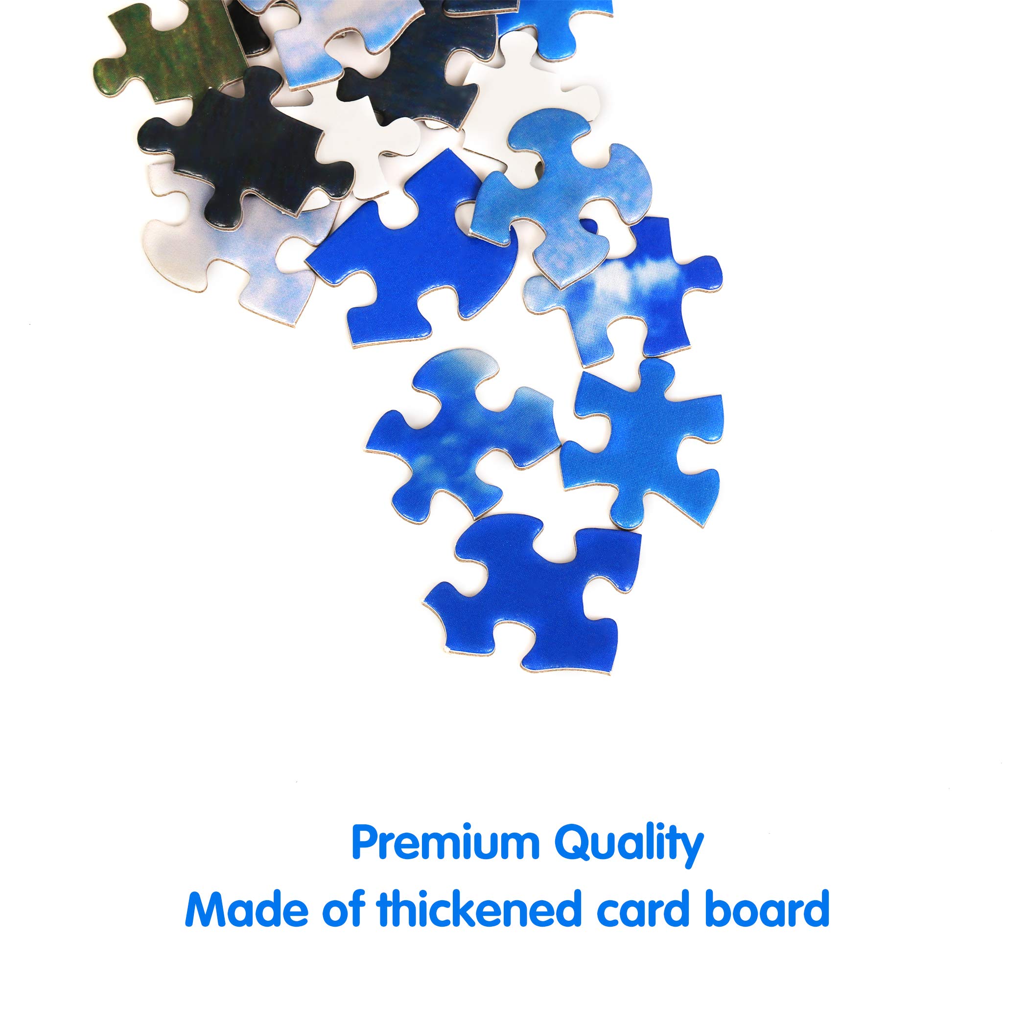 Lavievert 1000 Piece Jigsaw Puzzle Game for Adults and Kids - Lake Como, Italy