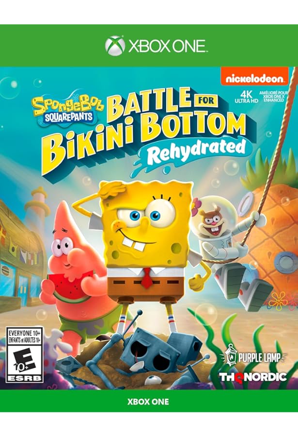 スポンジボブ: Battle for Bikini Bottom, Switch Amazon.com: SpongeBob Squarepants: Battle For Bikini Bottom