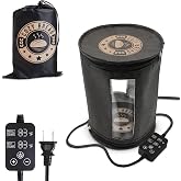 Cozy Bread&reg; Starter Jar Warmer - Round Warming Mat &amp; Insulation Cylinder | Perfect for Fermenting Sourdough Starter | USA Brand