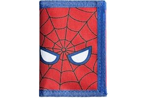 BDQPIN Kids Wallets for Boys Girls Teen,Cheap RFID Trifold wallet for 4-6-8-10-12-14Ages,Toddler/Youth Wallet for kids with Zipper Coin Pocket ,Novelty Wallet for kids Birthday/Christmas Gifts-ZZYJ-Red