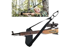 Mofuiry Adjustable Rifle Shooting Rest Sling, Tree Stand Gun Shooting Rest Gun Support Rifle Rest Stand Gun Rest for Tree Stand, Shooting, Hunting