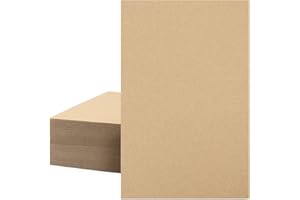 MBC MAT BOARD CENTER Mat Board Center, 50 Corrugated Cardboard Sheets 11x17 Inches Flat Card Board Inserts for Packing, Shipping, Mailing, DIY Crafts