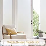 rabbitgoo Window Film Privacy Frosted 60x200 cm Glass Door Anti UV Self Adhesive view 5