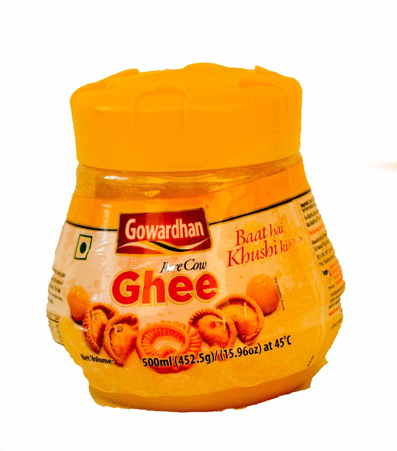 Gowardhan Ghee Jar, 500ml Amazon.in Grocery & Gourmet Foods