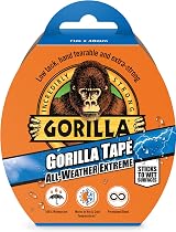 Gorilla Tape All Weather Extreme Black 48mm x 11m