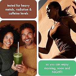 Caff Off Decaf Chocolate Matcha Green Tea Powder