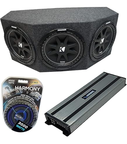 Amazon.com: Kicker CompR CWR10 Triple 10