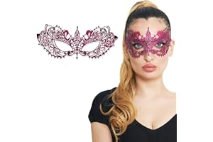 LUXURY MASK Lace Masquerade Mask for Women - Venetian Party, Prom, Mardi Gras, Halloween
