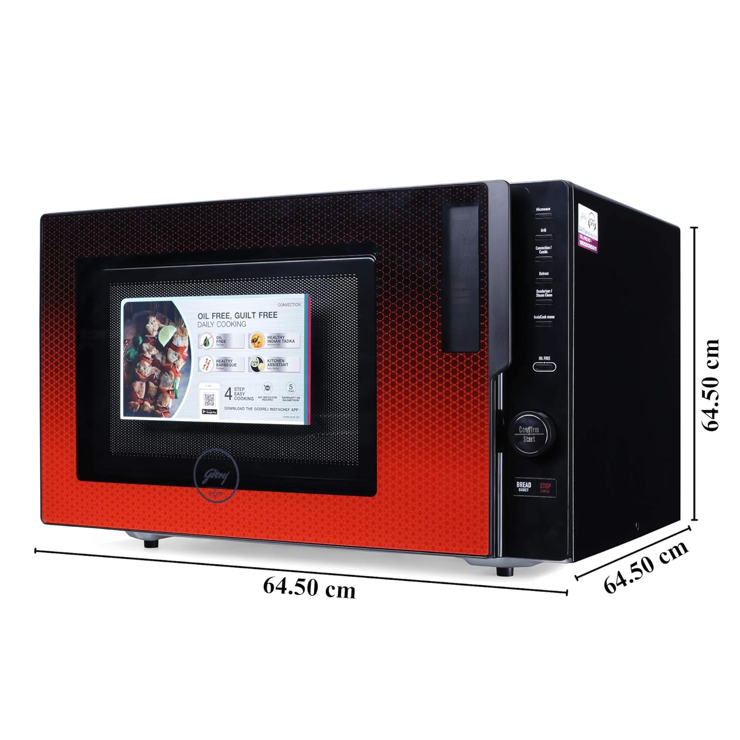 Convection Microwave Oven Godrej 30L GME 730 CP1 QMCrimson Dawn