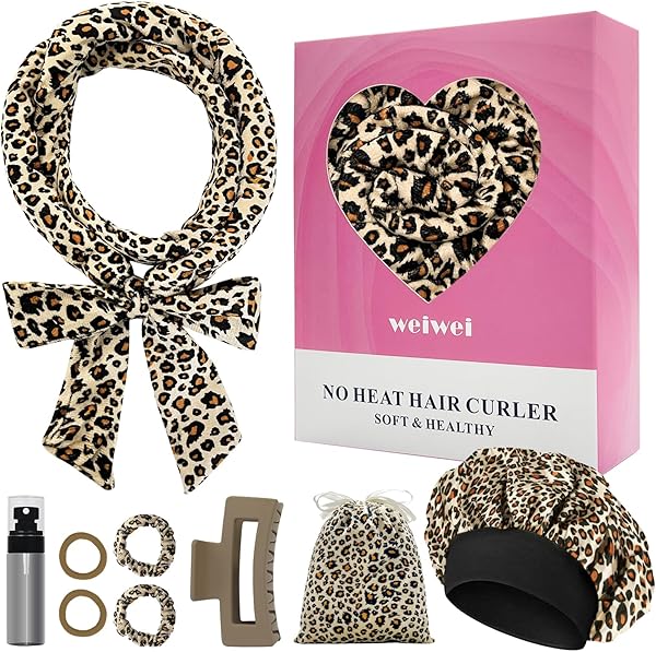 weiwei Lockenwickler Über Nacht, Samt Heatless Overnight Curls Band Locken ohne Hitze, 70\