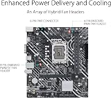 ASUS Prime H610M-K D4 mATX Motherboard for Intel LGA1700 CPUs view 3