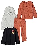 Amazon Essentials Boys' Long-Sleeve Outfit