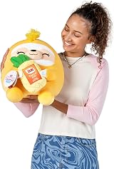 Snackles Series 2 Sloth Plush Toy 35 cm Brown Licensed Snack Brand Accessory view 3