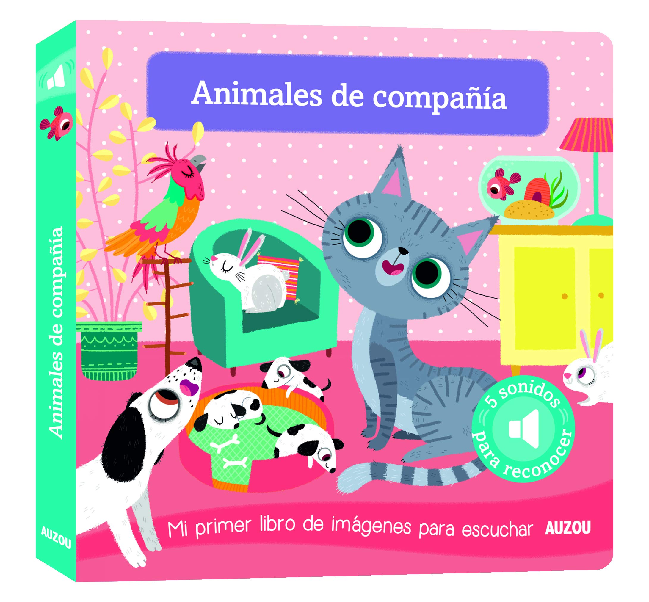 Libro de sonidos. Animales de compañía: Amazon.es: Notaert, Amandine,  Notaert, Amandine: Libros