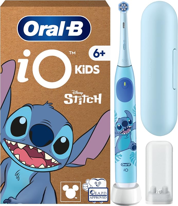 Spazzolino Elettrico iO Kids 6+, 1 Testina, Custodia, Azzurro