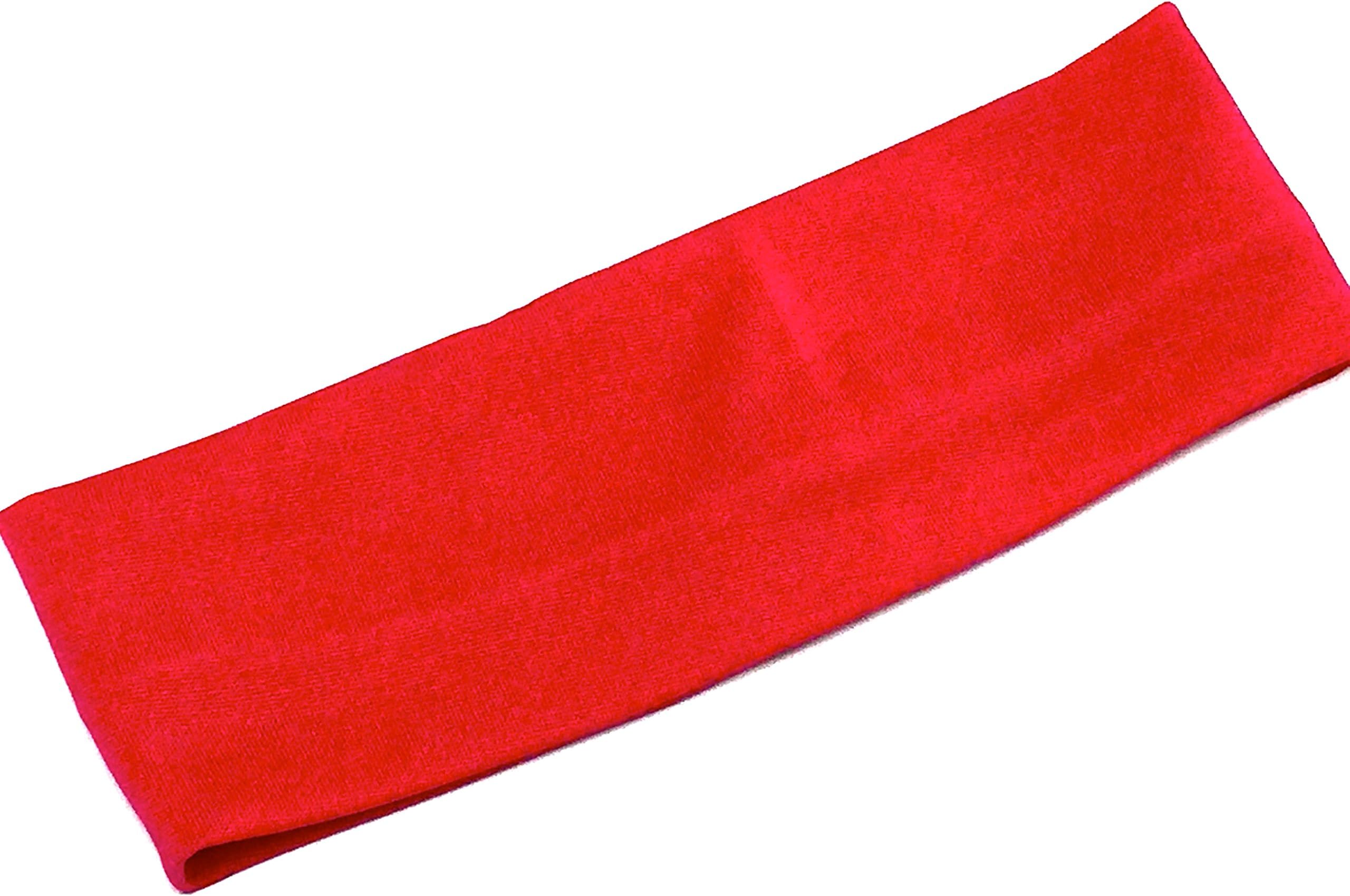 La Peach Fashions Girls Ladies 7 cm Wide Stretchy Quality Kylie Band Sports Head Band Hair Band Ideal For Gym Yoga Perfect School Colour Kylie Head Band (Red)