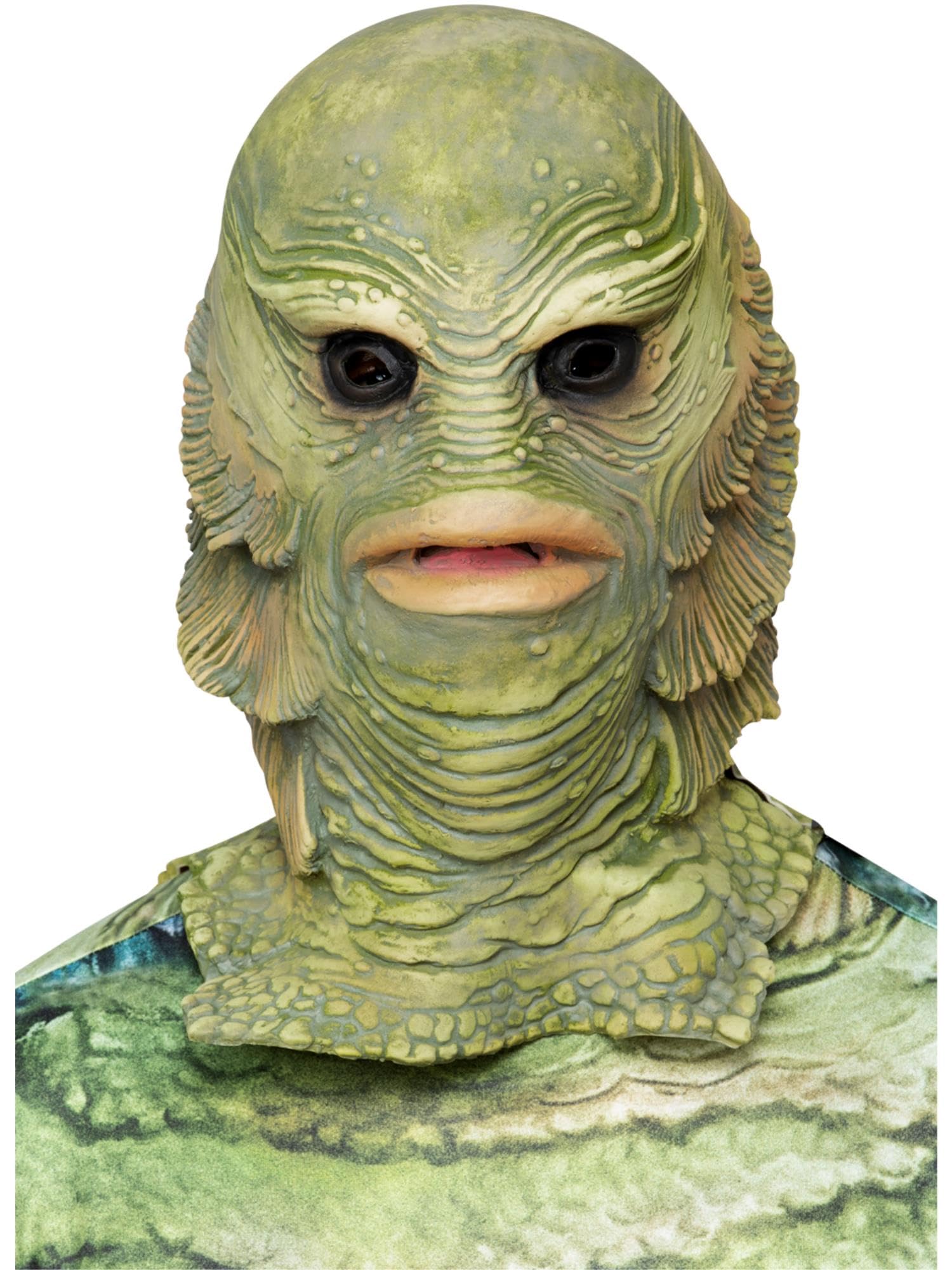Smiffys Universal Monsters Creature From The Black Lagoon Latex Mask, Officially Licensed Classic Universal Monsters Fancy Dress, Adult Dress Up Masks