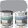 Rust-Oleum 367592 Home Interior Floor Coating Kit, Matte Aged Gray