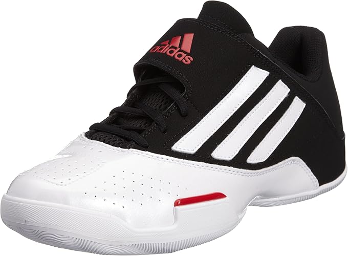 Buy adidas Men's Court Vision Low Basketball Shoe, Black/White/Red, 15 M at Amazon.in