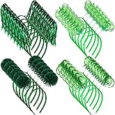 Censen 24 Pcs Pom Pom Headband Tinsel Wrapped Ponytails Head Bopper Costume Headwear Party Hair Accessories