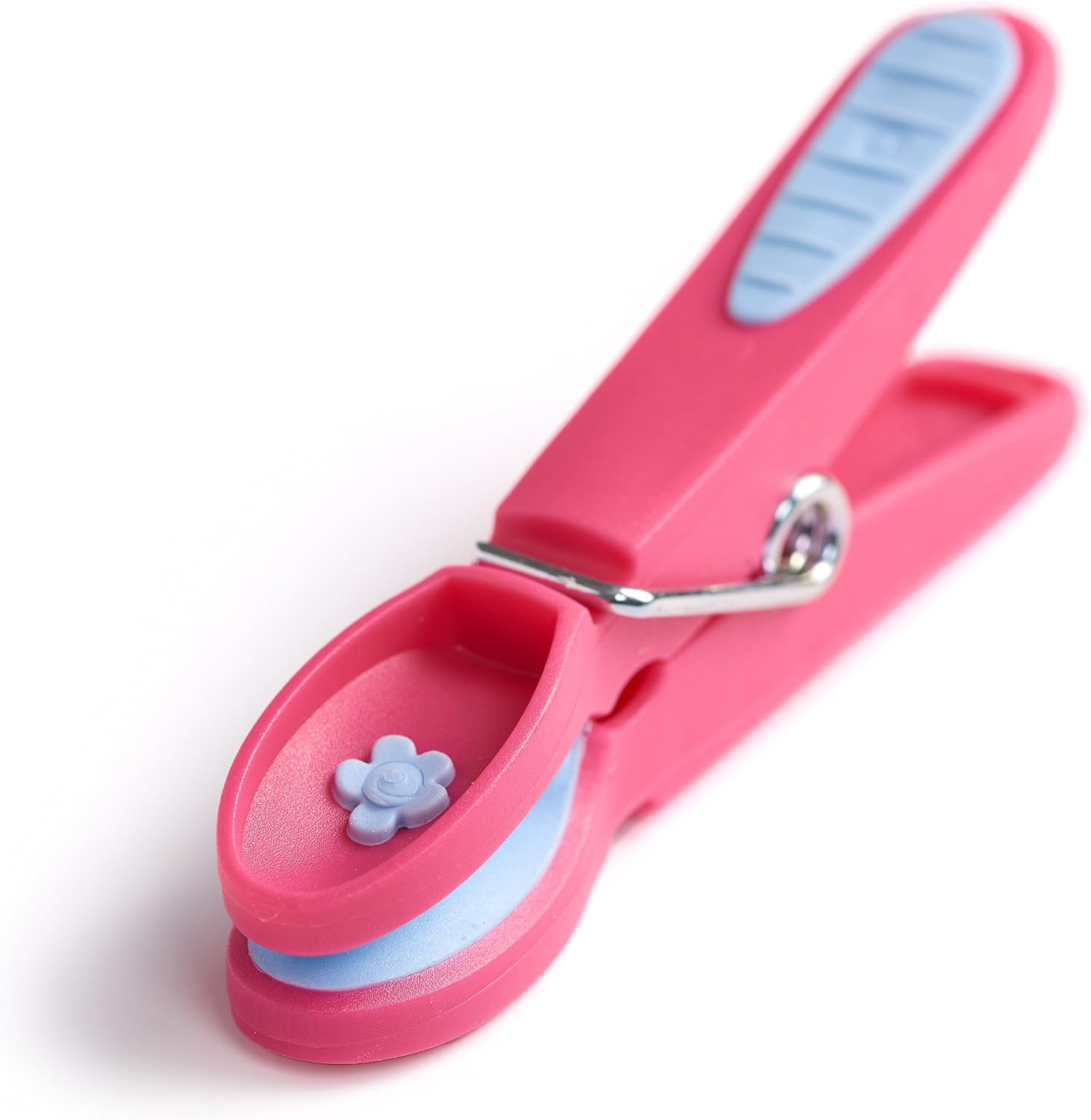 culiclean Clothes Pegs for Washing Line, Strong Soft Grip Washing Pegs "Flower" - Image 4