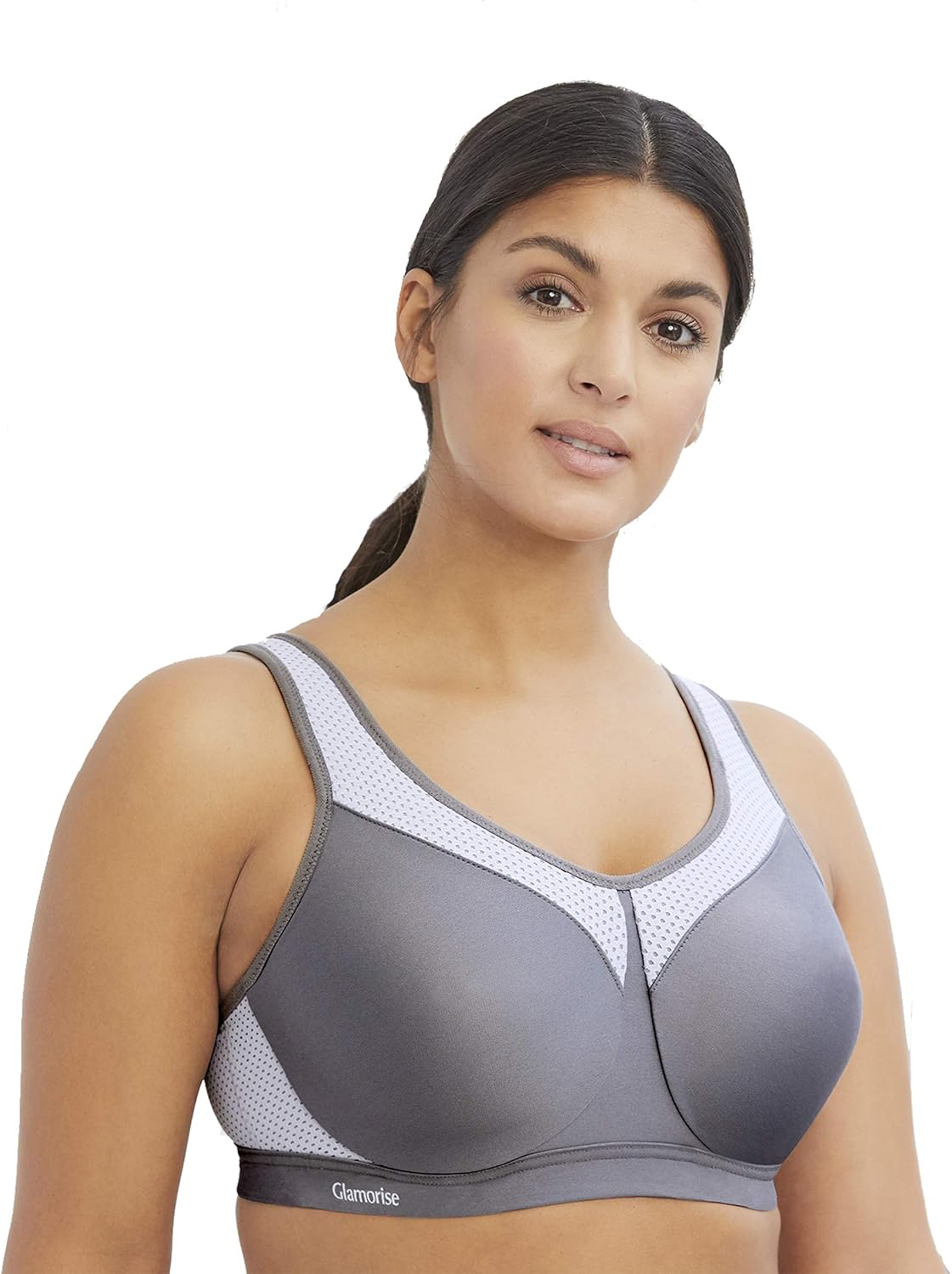 Full Figure Plus Size High Impact Wonderwire Sports Bra #9066 at  Women’s Clothing store